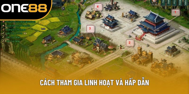 Cách tham gia linh hoạt và hấp dẫn